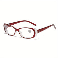 Funky Squared Frame Presbyopia Reading Glasses for Men Women