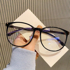 Anti Light Dental Frame Glasses Women's Oval Computer Phone Blocking Glasses