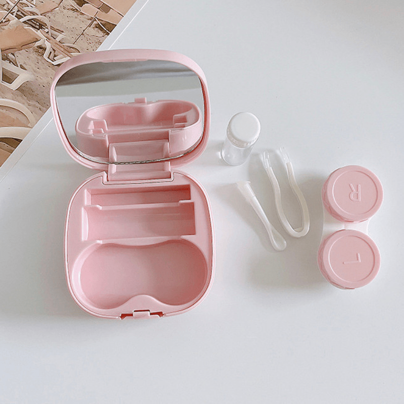 Square Lens Case for DIY Customization & Storage