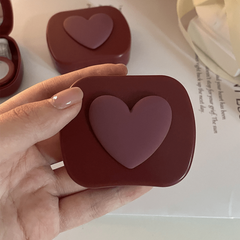 Portable 3D Love Lens Case for Travel & Office Use