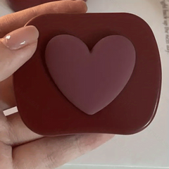 Portable 3D Love Lens Case for Travel & Office Use
