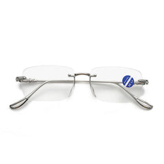Reading Glasses Plastic Frame Light Blocking Unisex
