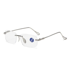 Reading Glasses Plastic Frame Light Blocking Unisex