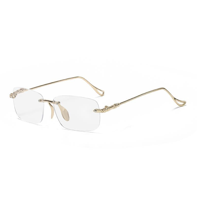 Reading Glasses Plastic Frame Light Blocking Unisex
