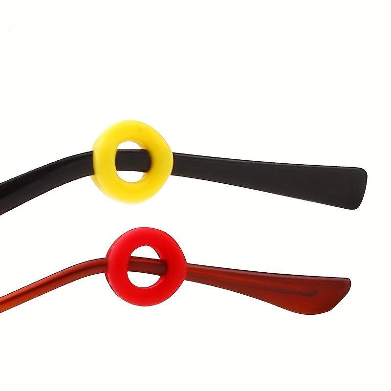 10 Pairs Ear Hook Glasses Silicone Non-slip Earmuffs