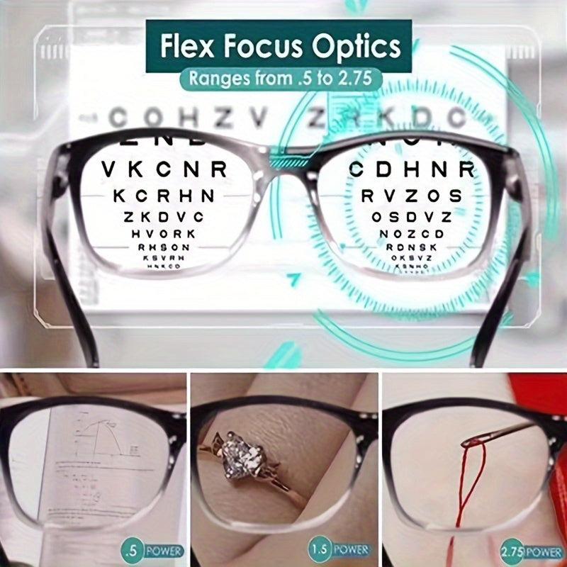 Autofocus Multifocal Readers Glasses Resin Presbyopic Eyeglasses