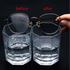 5 Reusable Anti-Fog Wipes for Glasses, Lens Cleaning Tool