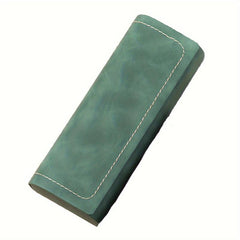Retro PU Leather Glasses Case Sunglasses Case Pressure-resistant Eye Storage Box