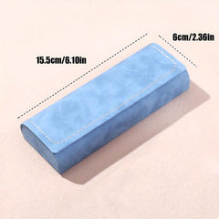 Retro PU Leather Glasses Case Sunglasses Case Pressure-resistant Eye Storage Box