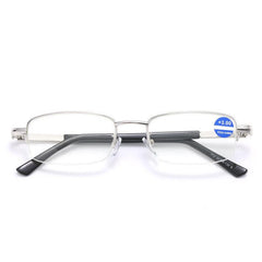 Metal Frame Light Blocking Reading Glasses