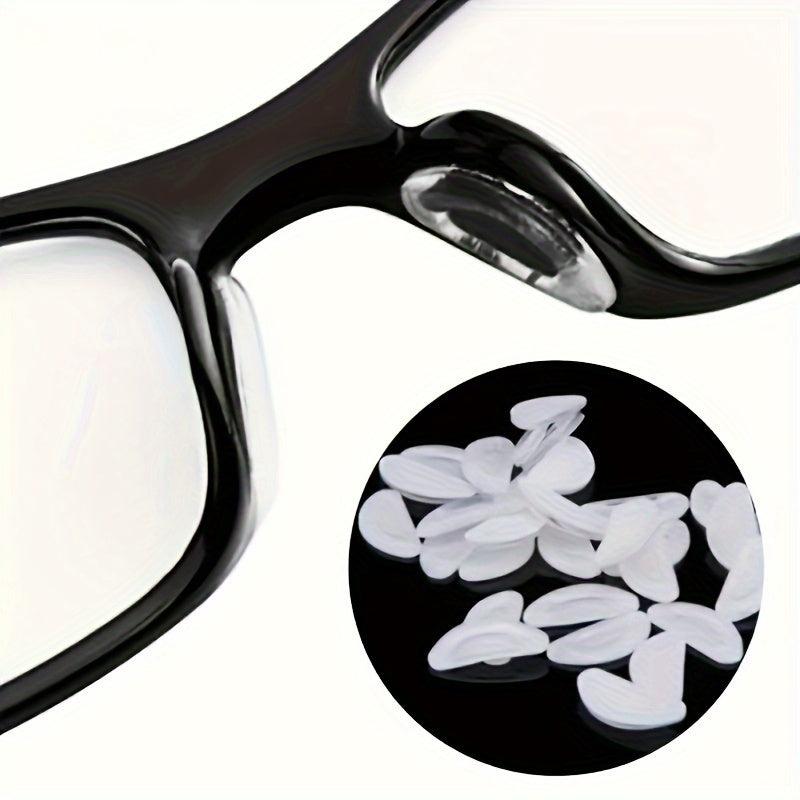 5Pairs Adhesive D-Shaped Non-Slip Silicone Nose Pads for Glasses