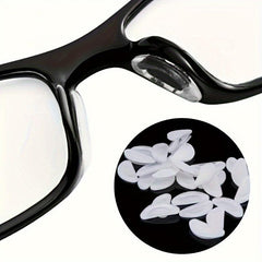 5Pairs Adhesive D-Shaped Non-Slip Silicone Nose Pads for Glasses