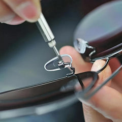 Eyeglasses Screwdriver Keychain - 3 in 1 Repair Tool