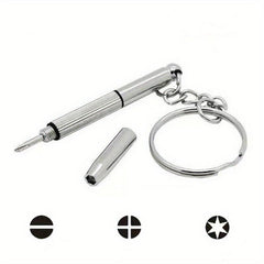 Eyeglasses Screwdriver Keychain - 3 in 1 Repair Tool