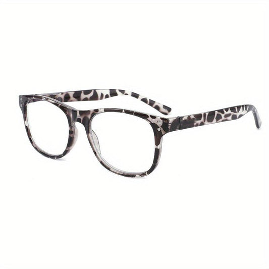 Light Blocking Glasses Rectangular Frame Anti Eyestrain UV Ray Eyeglasses