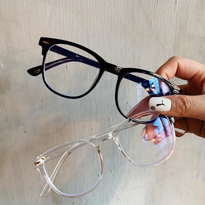 Anti Light Mirror Frame Glasses