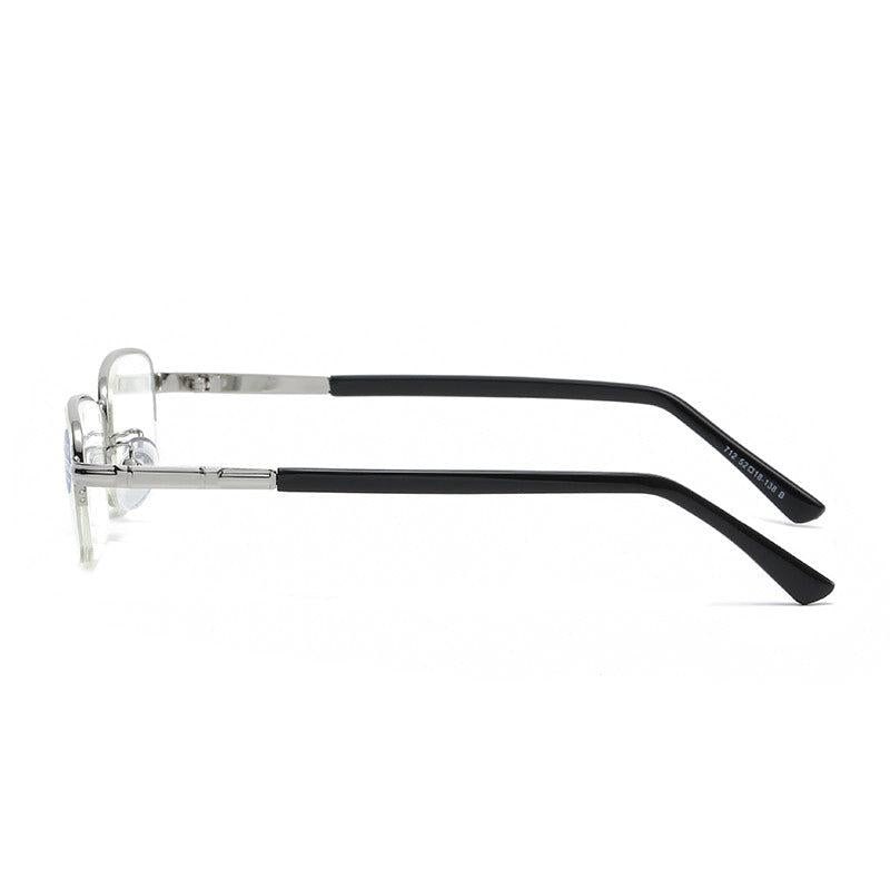 Metal Frame Light Blocking Reading Glasses 1.0-4.0 for Office Gaming