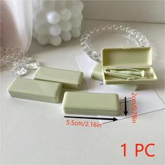 Colorful Lens Case & Portable Beauty Pupil Removal Clip