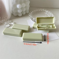 Colorful Lens Case & Portable Beauty Pupil Removal Clip