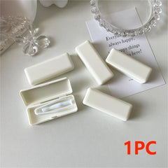 Colorful Lens Case & Portable Beauty Pupil Removal Clip