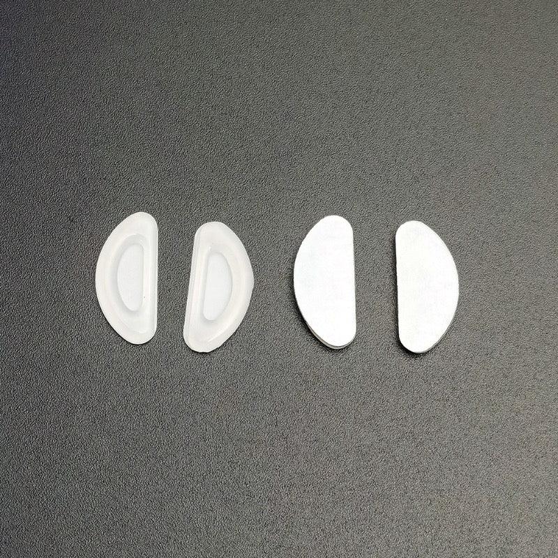 20 Pairs Eyeglass Nose Pads Soft Silicone Adhesive Glasses Anti Slip
