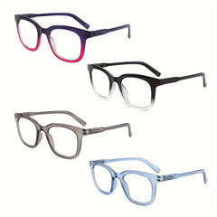 4Pack Women's Anti-Glare Computer Glasses UV Protection