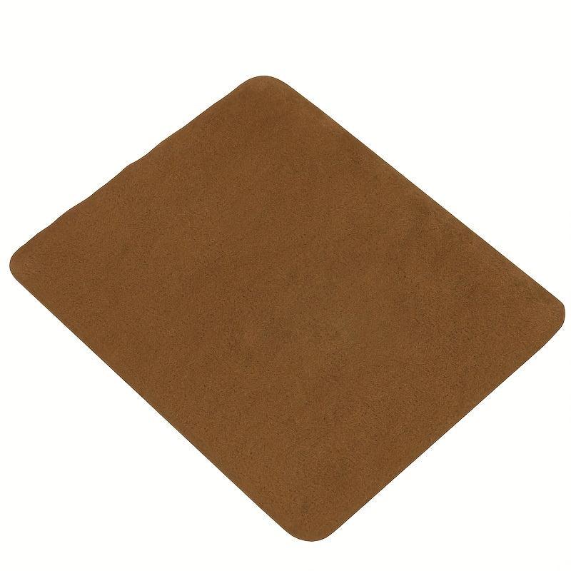 5pcs Brown Cleaning Cloth for Glasses & Electronics