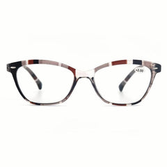 4pk Women's Cat's Eye Reading Glasses with Rivet Detailing