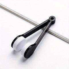 Portable Mirror Cloth Glasses Cleaning Wiping Tool