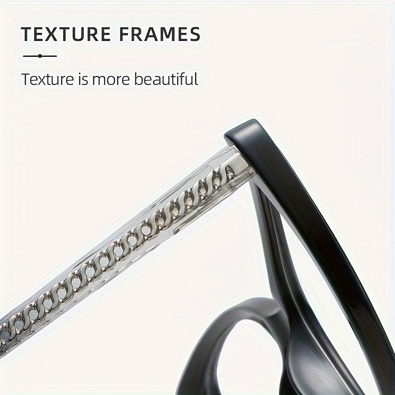 Retro Cat Eye Reading Glasses with Spring Hinges for Women