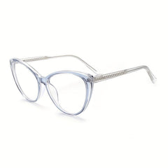 Retro Cat Eye Reading Glasses with Spring Hinges for Women