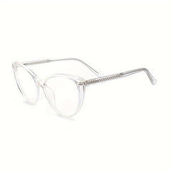 Retro Cat Eye Reading Glasses with Spring Hinges for Women