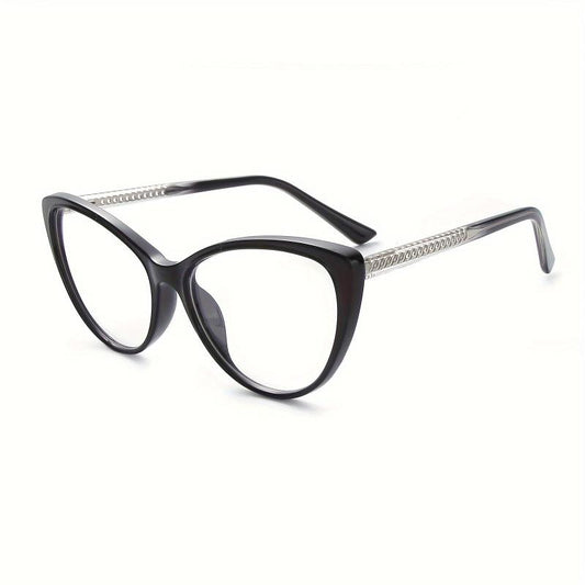Retro Cat Eye Reading Glasses with Spring Hinges for Women