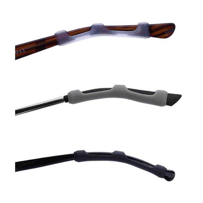 3 Pairs Glasses Accessories Anti-Slip Silicone Ear Hooks & Leg Covers