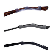 3 Pairs Glasses Accessories Anti-Slip Silicone Ear Hooks & Leg Covers