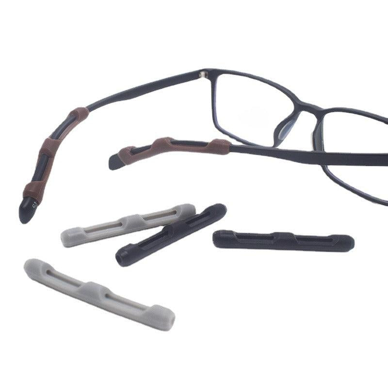 3 Pairs Glasses Accessories Anti-Slip Silicone Ear Hooks & Leg Covers