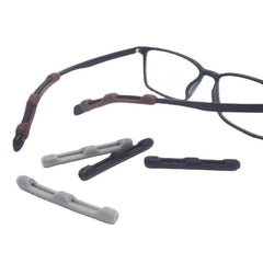 3 Pairs Glasses Accessories Anti-Slip Silicone Ear Hooks & Leg Covers