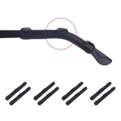 3 Pairs Glasses Accessories Anti-Slip Silicone Ear Hooks & Leg Covers
