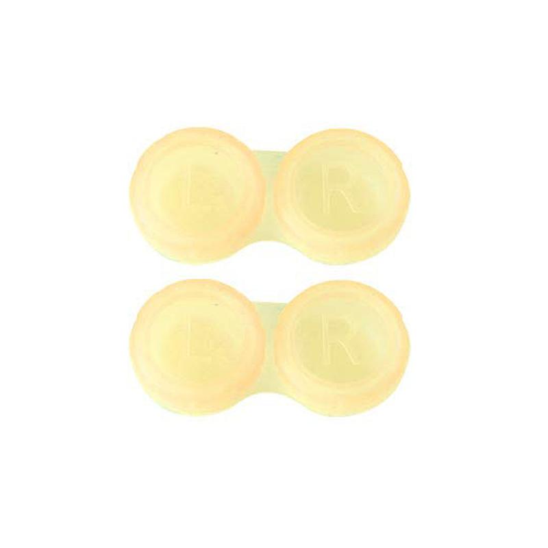 2pcs Colorful Lens Case Bulk Eye Lense Box Holder Container Storage Travel Kit