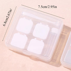 1pc Portable Lenses Care Box - Two Pairs Pack