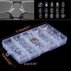150 Pairs Daily Unisex Sunglasses Sport Ultra Soft PVC Eyeglass Nose Pads