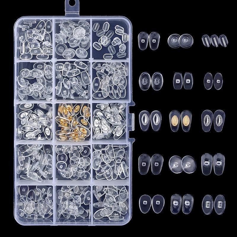 150 Pairs Daily Unisex Sunglasses Sport Ultra Soft PVC Eyeglass Nose Pads