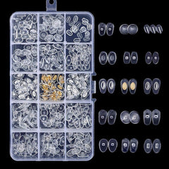 150 Pairs Daily Unisex Sunglasses Sport Ultra Soft PVC Eyeglass Nose Pads