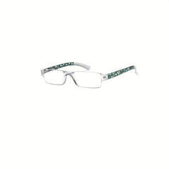 Individual Packaging Metal Accessories Resin Lens Green