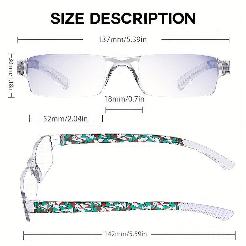 Individual Packaging Metal Accessories Resin Lens Green