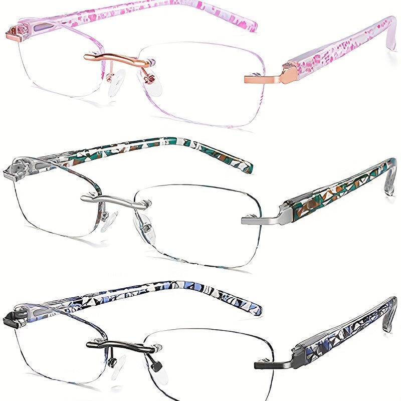 Individual Packaging Metal Accessories Resin Lens Green