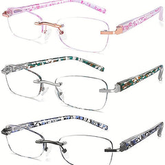 Individual Packaging Metal Accessories Resin Lens Green