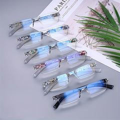 Individual Packaging Metal Accessories Resin Lens Green