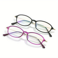 Presbyopia Corrective Oval Frame Reading Glasses +1.0 to +4.0