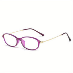 Presbyopia Corrective Oval Frame Reading Glasses +1.0 to +4.0